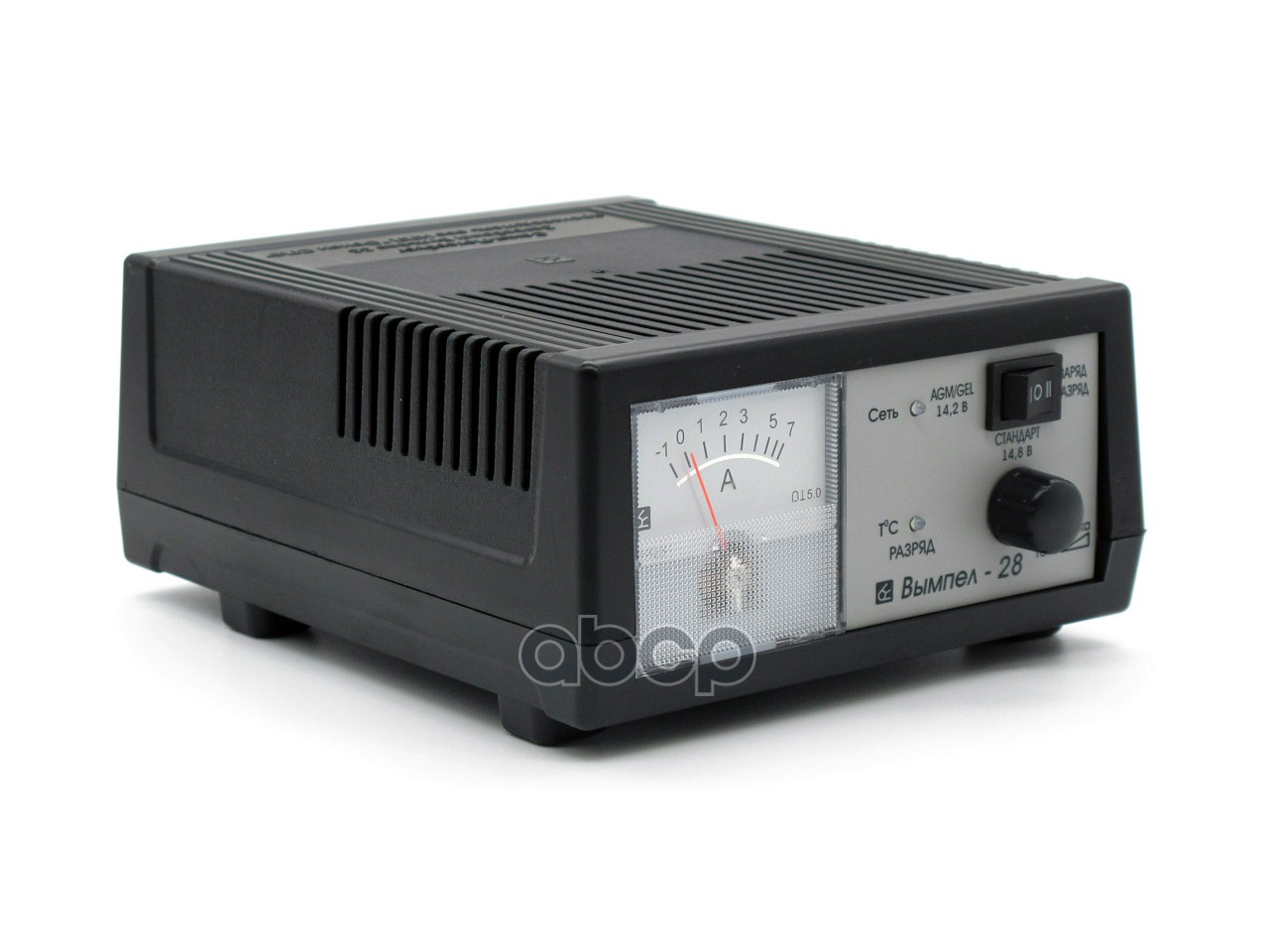 ЗУ Вымпел-28 (зрадя-разряд, автомат,0-7А,12В, стрелочный амперметр)