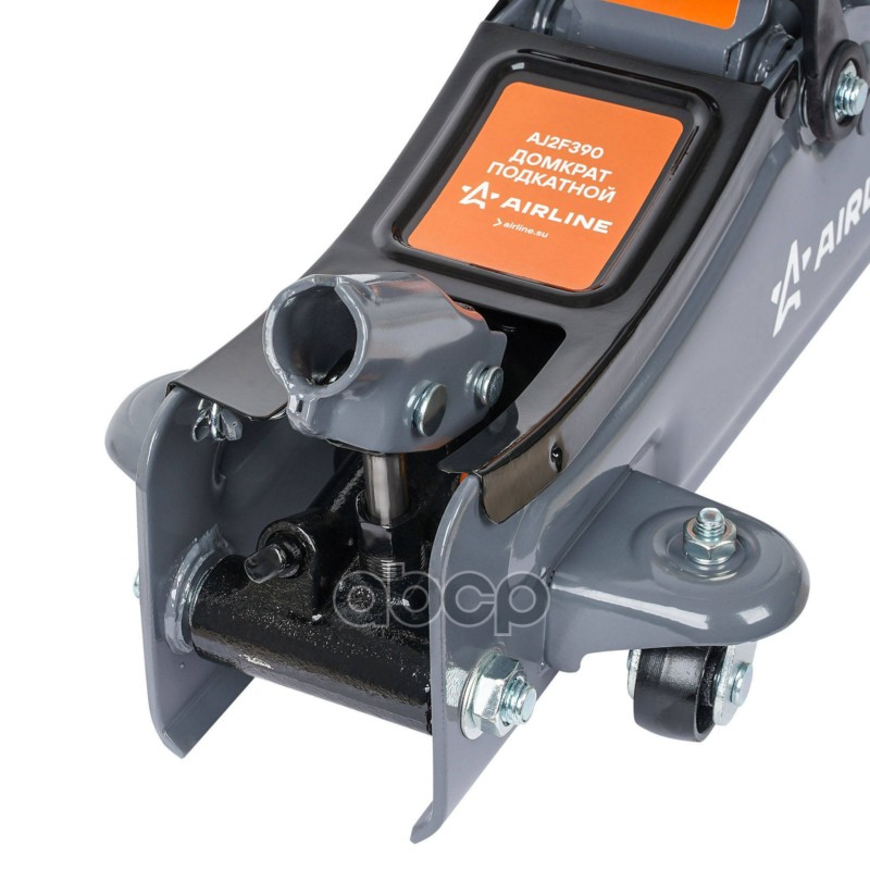 Домкрат подкатной 2т 80-380мм, низкопрофильный