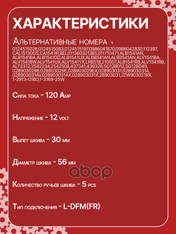 Генератор восстановленный