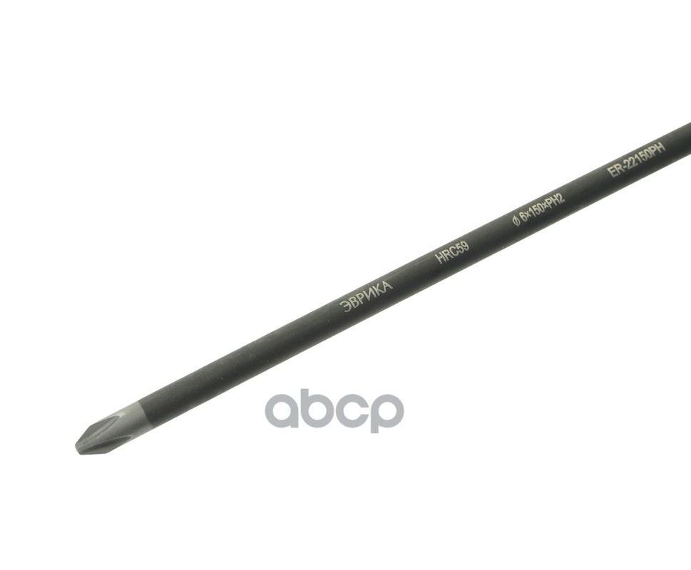 Отвертка крестовая PH 2.0х150мм магнитная (сталь S2) с держателем ЭВРИКА