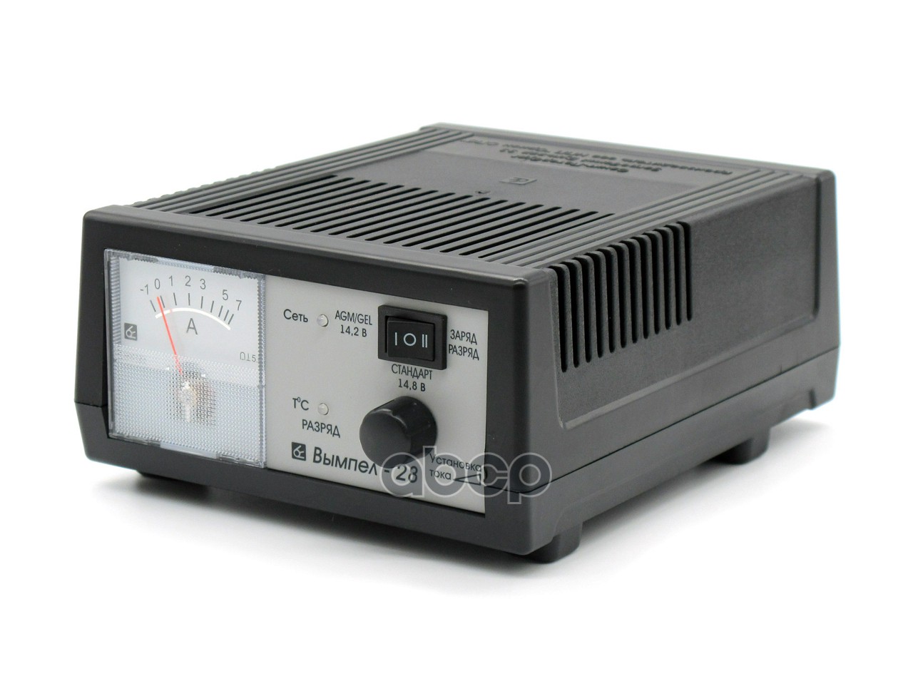 ЗУ Вымпел-28 (зрадя-разряд, автомат,0-7А,12В, стрелочный амперметр)