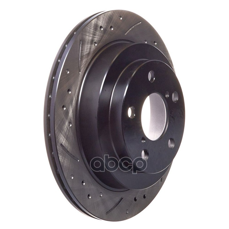 Диск тормознои AVANTECH заднии левыи (перфорированныи)