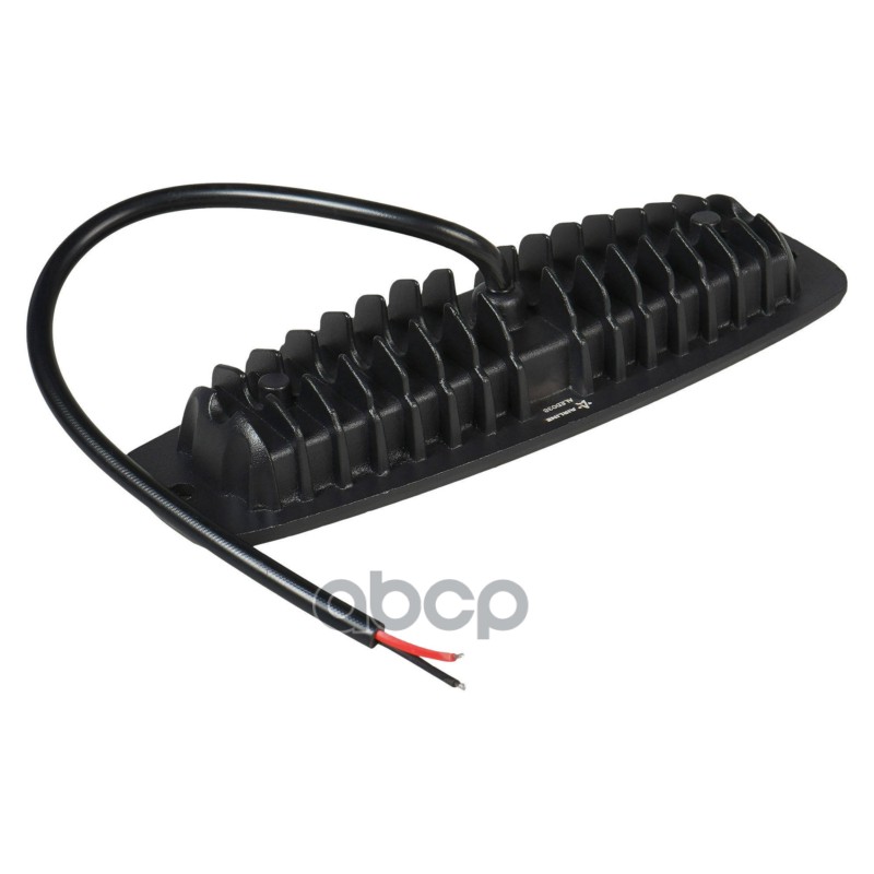 Фара светодиод. прямоугольная врезная, 8LED, рассеянный свет, 16Вт, 186х60х36мм, 12/24В, PLUS Airlin ALED038