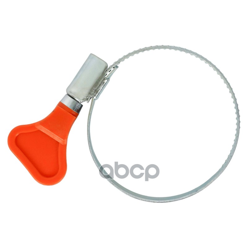 Хомут червячный 35-50/9мм с ключом, стандарт, W1(оцинк.)