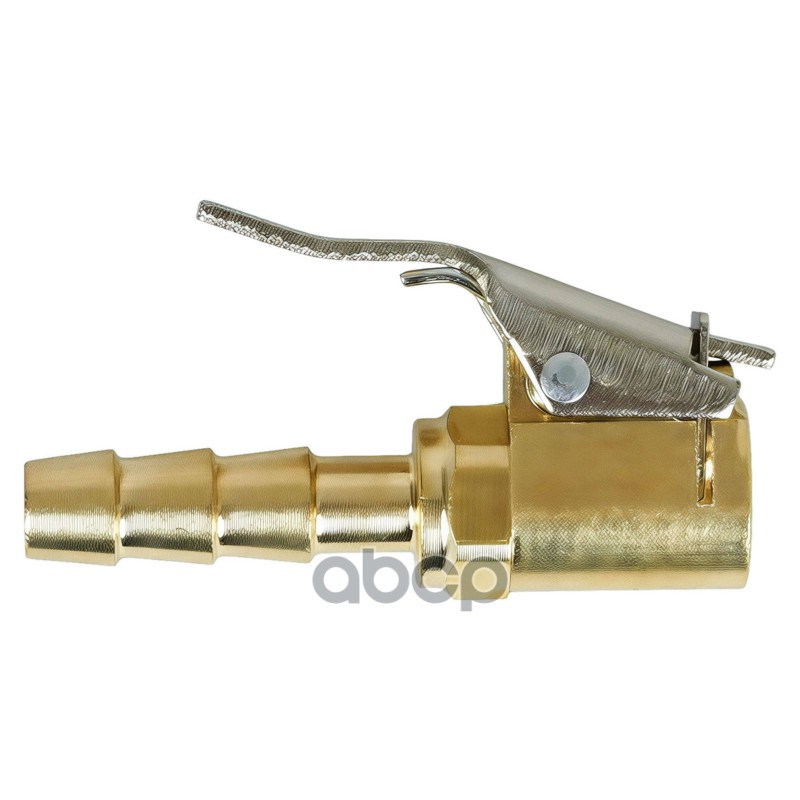 Наконечник подкачки AC-02L Cu штуцер елочка, D8*25 мм, латунь