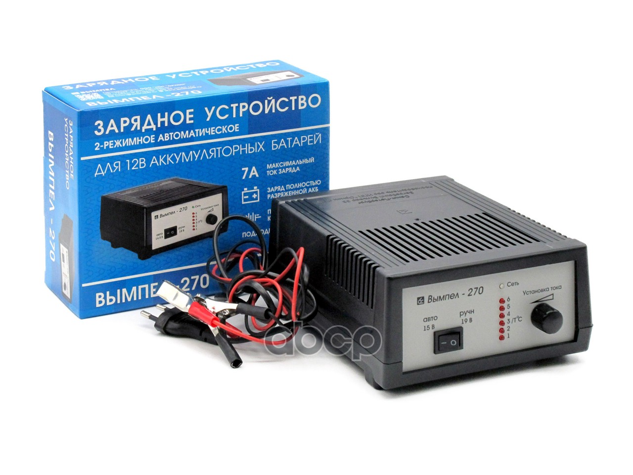 Устроиство зарядное Вымпел 12V 0-7А PW-270