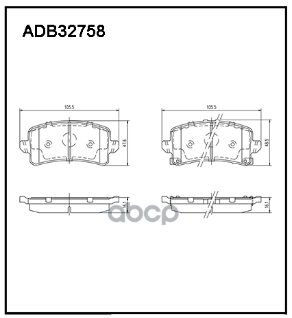 Тормозные колодки дисковые