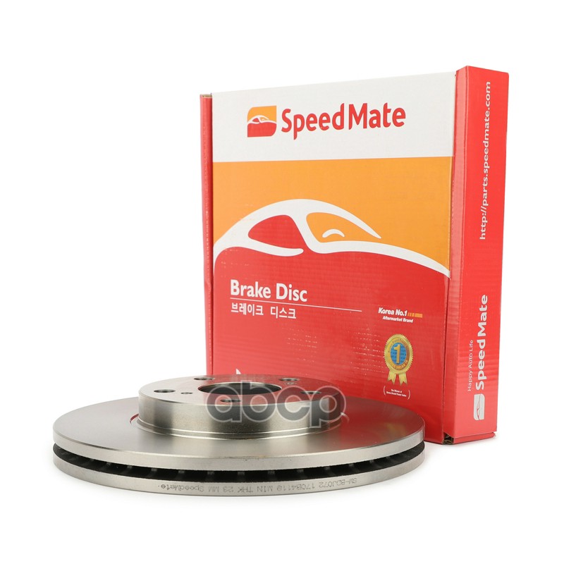 Диск торм. передний TOYOTA Auris,Corolla SpeedMate арт. SM-BDJ072