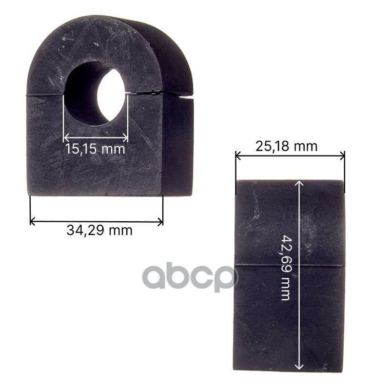 Втулка стабилизатора переднего Avantech 54613-01J11