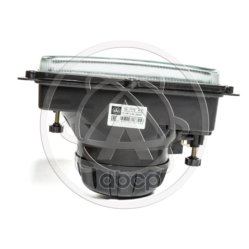 Блок фара Г-3102, К-З, МАЗ н/о с гладким стеклом Avtoelectrica 36.3775 363775