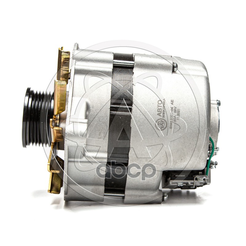 Генератор 6582.3701-04 AE КамАЗ Евро-2поликл. шкив 28В,80А ан.4001.3771-53,3142.