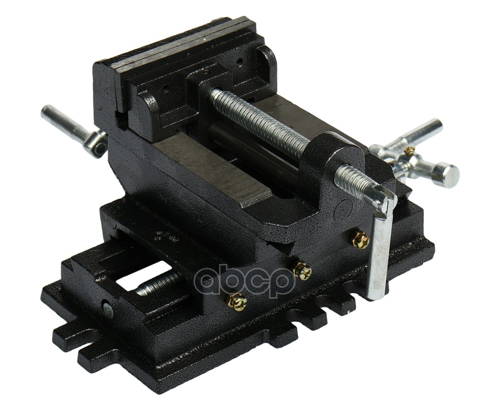 Тиски 100мм (4) станочные чугунные с винтовыми механизмами ЭВРИКА