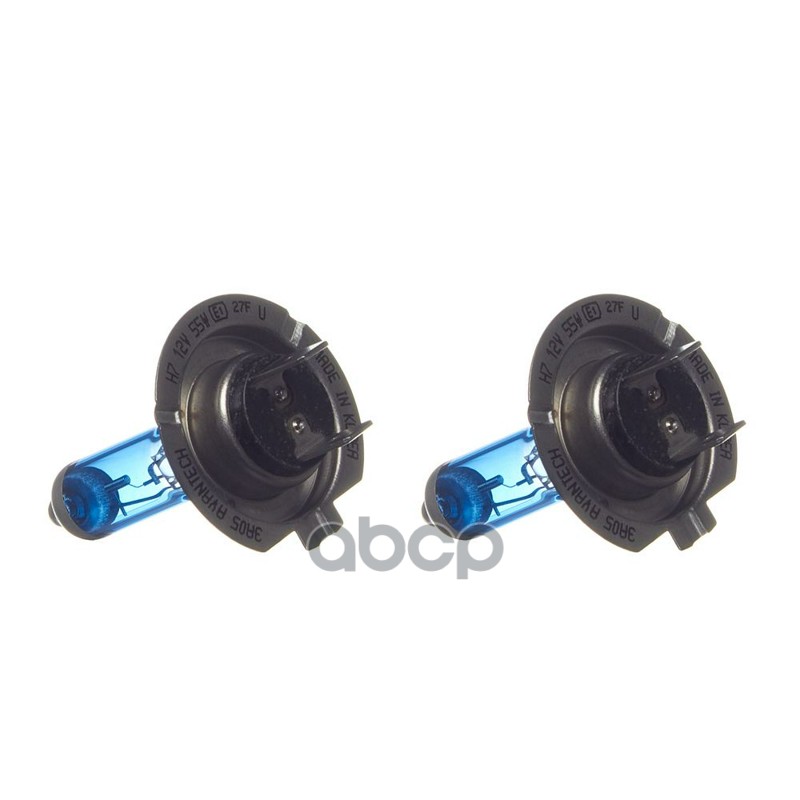 Лампа высокотемпературная Avantech H7 12V 55W (100W) 5000K, комплект 2 шт.