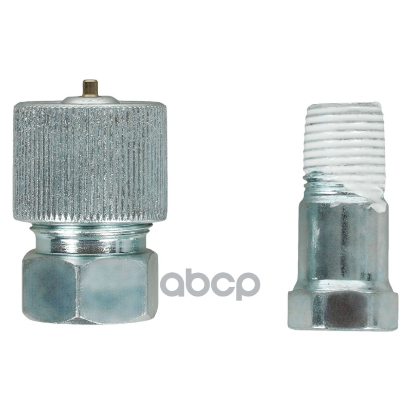 Ниппель и розетка для гидравлич. насосов БРС 1/4, 700 бар, оцинк.сталь, резьба NPT (AHFH03)