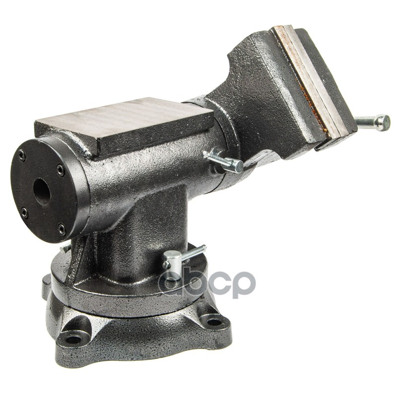 Тиски 125мм (5) поворотные чугунные многофункциональные с наковальней ЭВРИКА