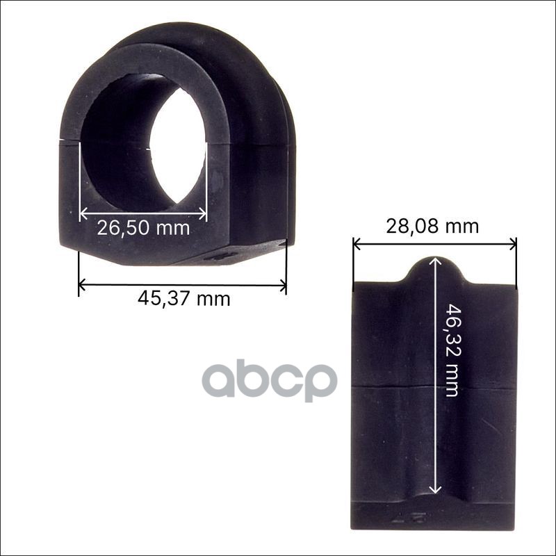 Втулка стабилизатора переднего Avantech 54613-4P007