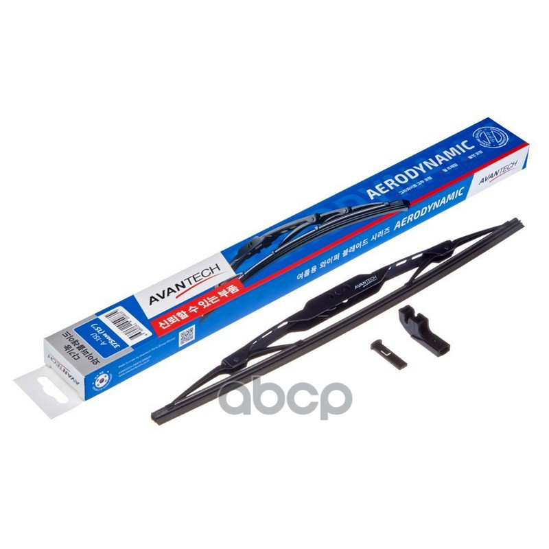 Щетка стеклоочистителя Avantech Aerodynamic 375мм ( 15'' ) 8D9955427/8E9 955 425 C/3B9 955 427/96320725/96380628/1 332 162/76730-SED-003/Y767ASED003/76730-S2X-003/0K2C0 67 330/1 332 162/3B9 955 427 /  85220-22371/ 85220-22600/ 85242-10020/ 85242-12080/ 85