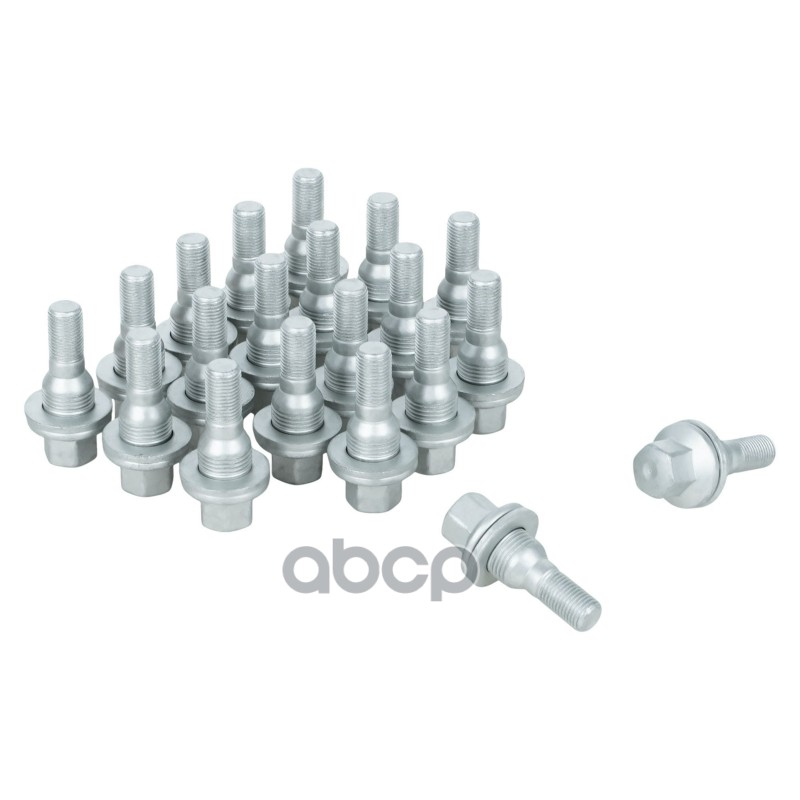 Болт колесный M12x1,25x19x58, конус с шайбой, кл.17, дакромет для а/м Peugeot/Citroen (ABLT007)