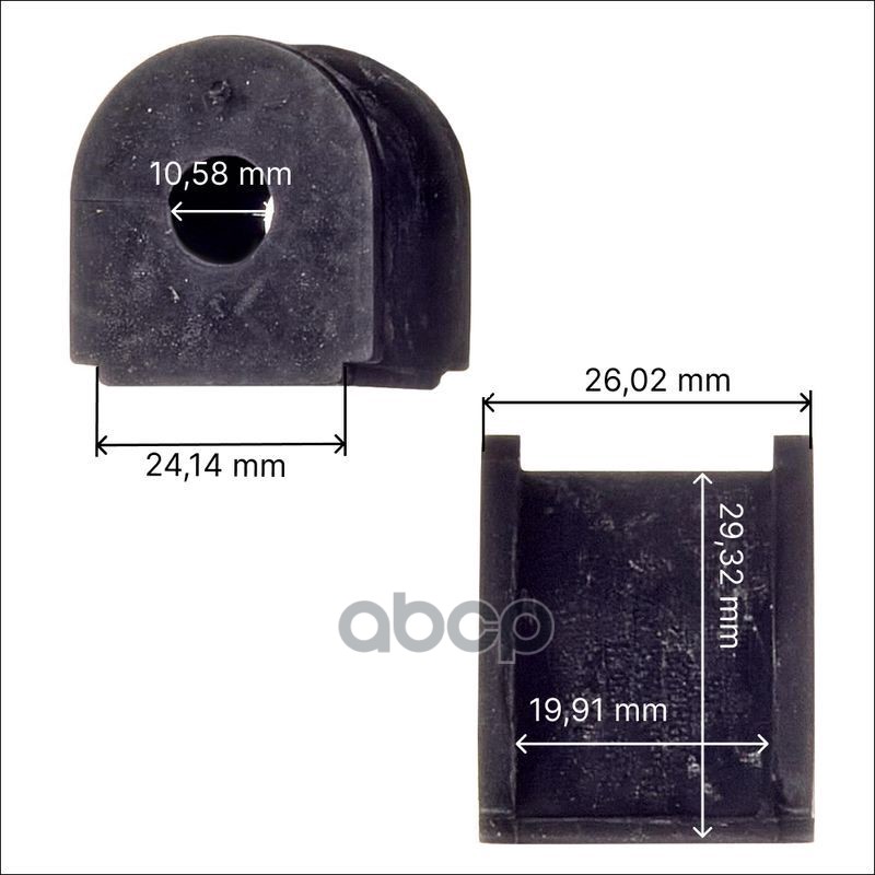 Втулка стабилизатора задн подв 10mm HONDA Civic(FK) 1.4-2.2D 06->