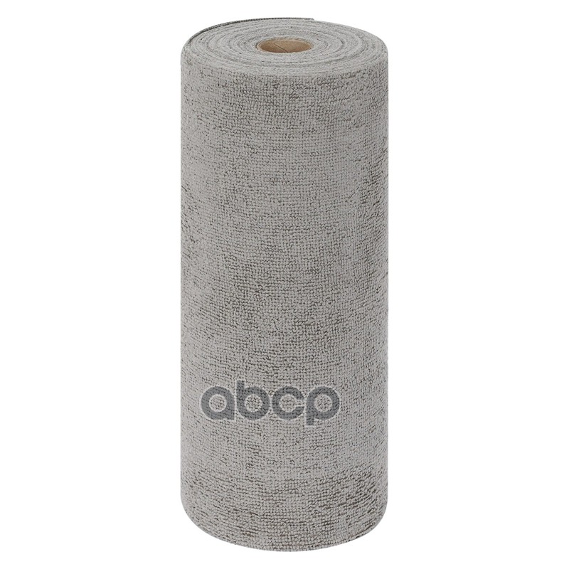 Салфетка из микрофибры 30*30см (190гр/м2) рулон 50шт. серая (ABDN012)