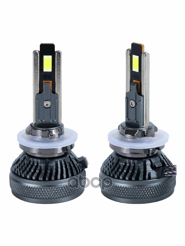 Светодиодные лампы H27 (с вентилятором) (2шт) 12-50V,70W/шт,6000K,3570 чип,14000