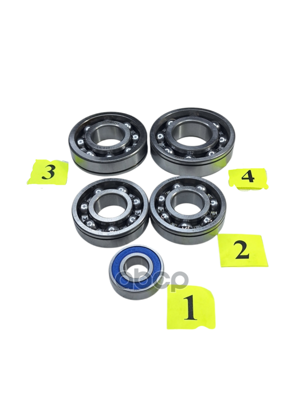 Р/к КПП 5-ступ. ГАЗ 3102-3302 н/о ПОЛНЫЙ (подш+крепл)