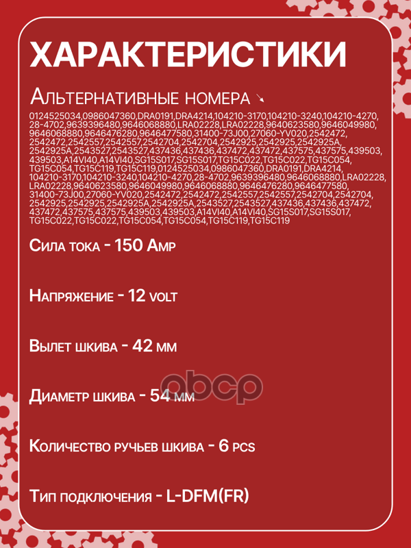 Генератор восстановленный