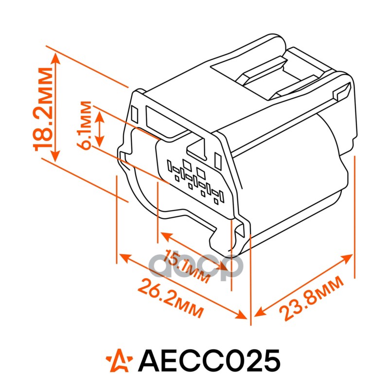 Разъём 4 pin с проводами для датчика кислорода ВАЗ, Renault Airline AECC025 226A05CA0A;7700274189;8200650085;0258010062;2269000Q1G;90546;8200668947;226A0AZ70A;6001549061;7700109844;1336;226934GD0BCI;8200761588;2269000Q1F;7700875342;7700103504;8200651078;2