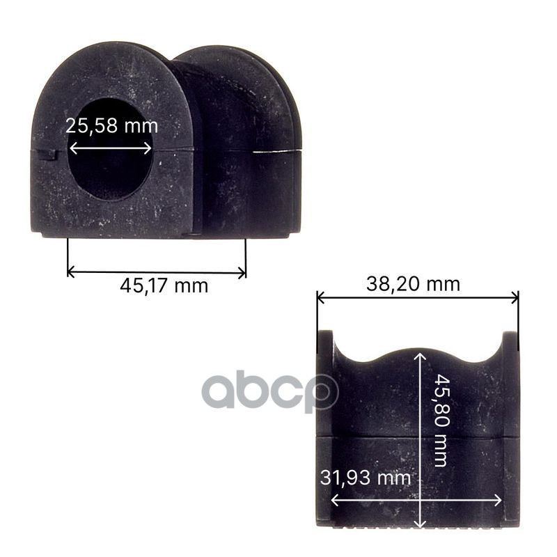 Втулка стабилизатора заднего Avantech 54613-9Y016