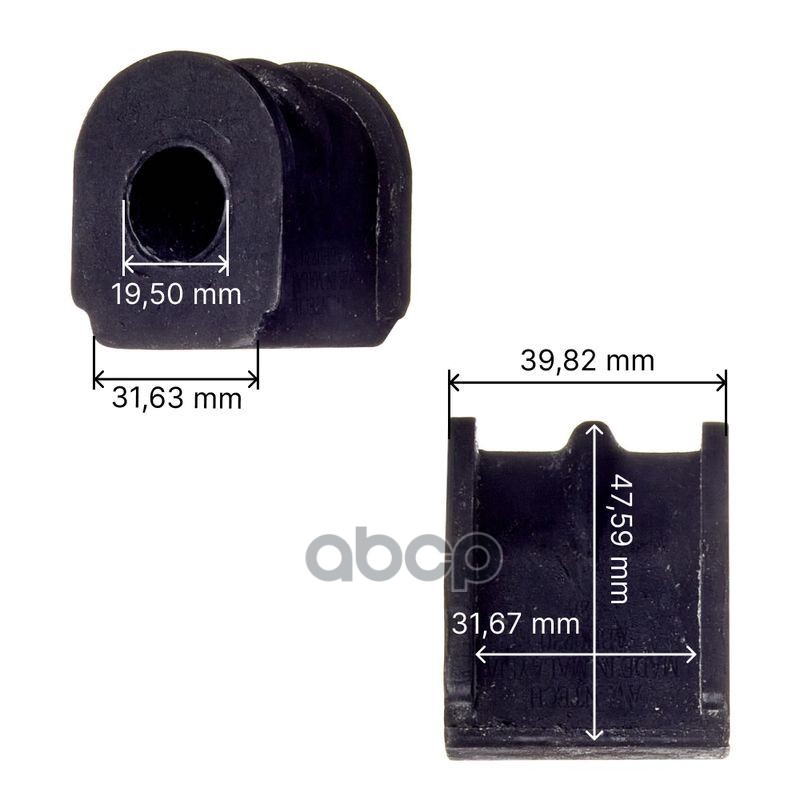 Втулка стабилизатора переднего Avantech 54613-4F100