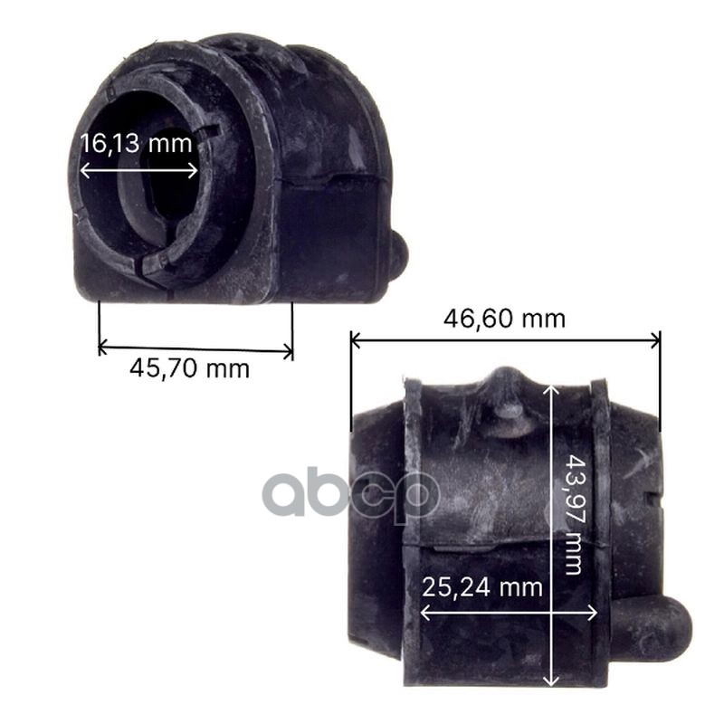 Втулка стабилизатора заднего Avantech Заена для арт. ABH0411 BP4K-28-156E/BP4K28156C/BP4K28156D / BP4K-28-156C/BP4K-28-156C/BP4K-28-156E/3M514A037GA/3M51-4A037-GA/1345913