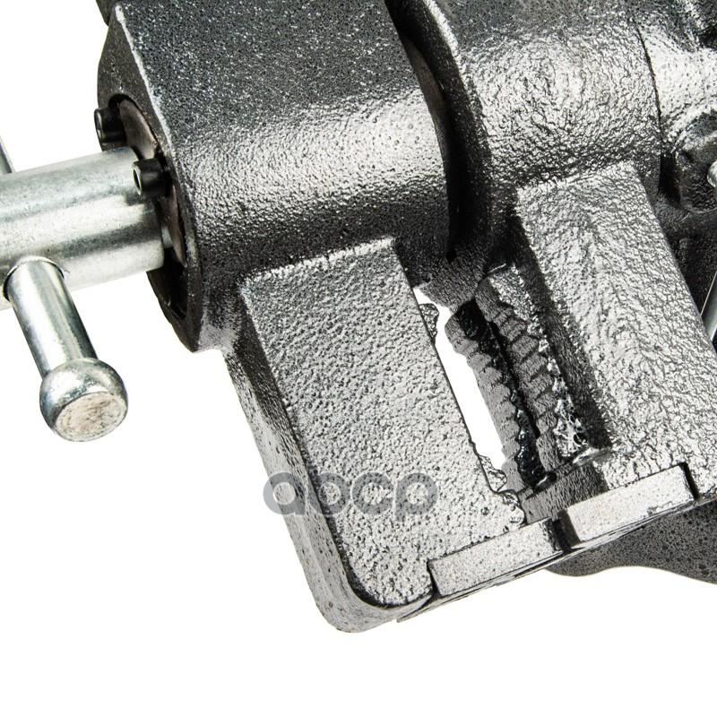 Тиски 125мм (5) поворотные чугунные многофункциональные с наковальней ЭВРИКА