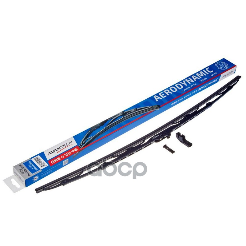 Щетка стеклоочистителя Avantech Aerodynamic 700мм ( 28'' ) 6423 L1 / 8250A277 / 8250A296 / 8250A418 / MN161331 / MN182389 / 6423 L3