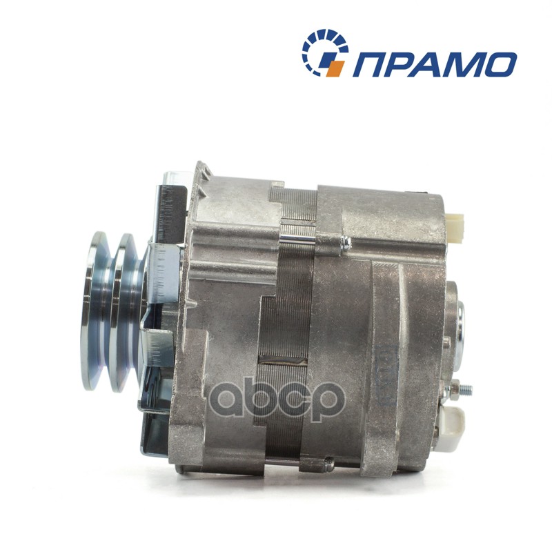 Генератор для КамАЗ, КрАЗ, Урал и др. дв.ЯМЗ 236, 238 / 28В 60А, шкив 2-ручьевой ПРАМО