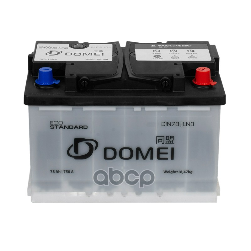 Аккумулятор DOMEI Eco STANDARD DIN 78 - LN3