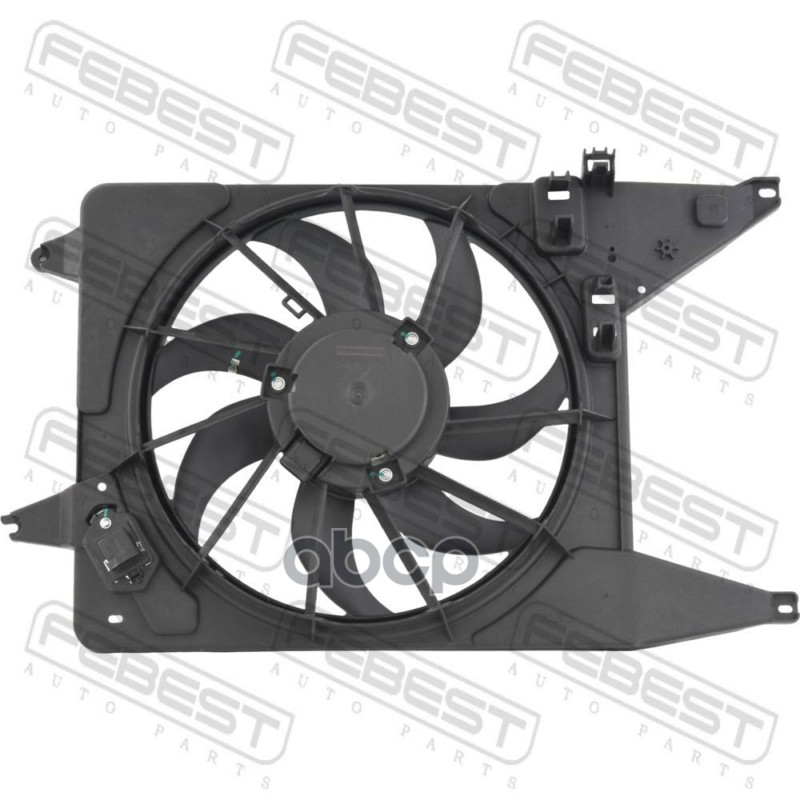 Вентилятор системы охлаждения двигателя в сборе Febest арт. 24650-001