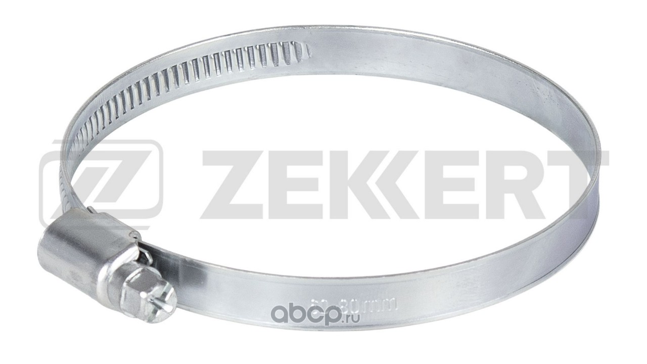 Zekkert BE5036 Хомут зажимной 60-80 мм (оцинк. сталь)