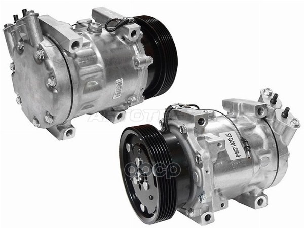 Компрессор кондиционера LADA Largus 12-21 / Nissan Almera 12-19 Sat арт. ST-DC01-396-0