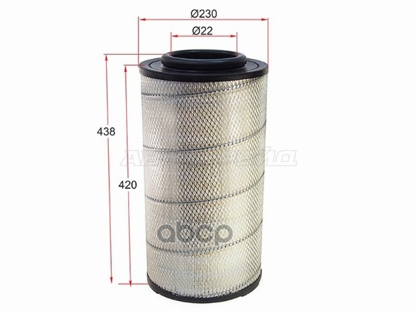 Фильтр воздушный Hino 500 04- Sat арт. ST-17801-3380-SET