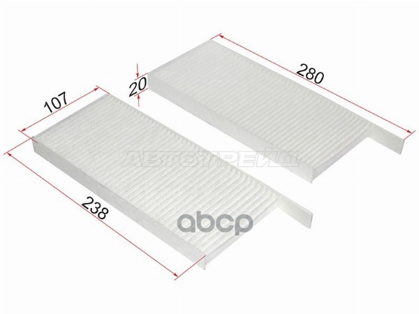 Фильтр салонный Renault Kangoo 08-16 / Mercedes-Benz Citan 12-19 Sat арт. ST-7701209837