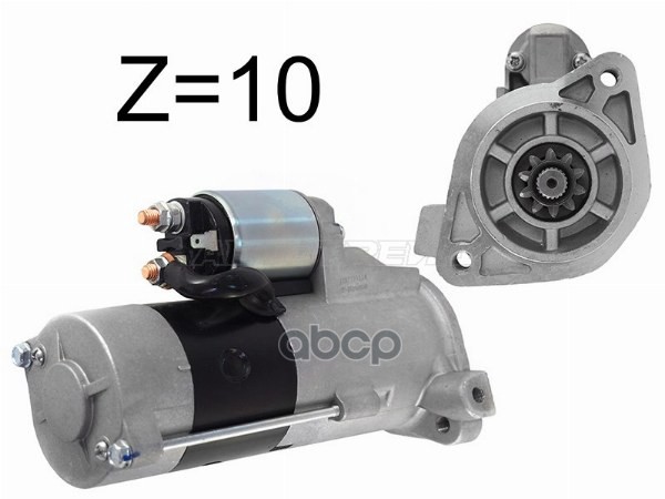 Стартер Mitsubishi Delica 94-07 / L200 96-16 (2,2 kW/ Z=10) Sat арт. ST-1810A050