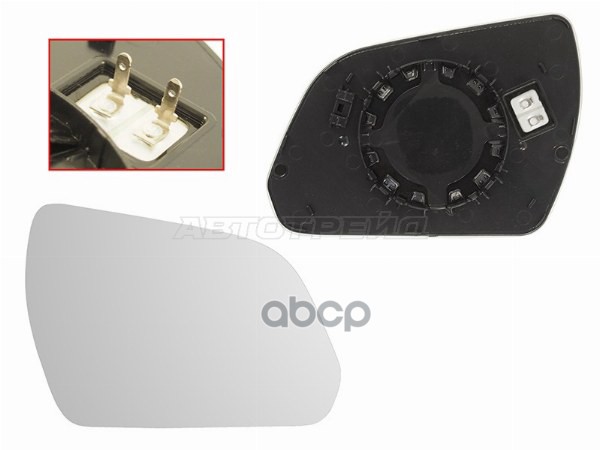 Полотно зеркала Hyundai Creta 15-21 (Справа/ Обогрев) Sat арт. ST-HN90-940G-1