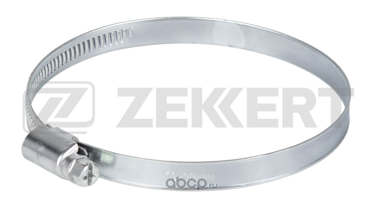 Zekkert BE5037 Хомут зажимной 70-90 мм (оцинк. сталь)