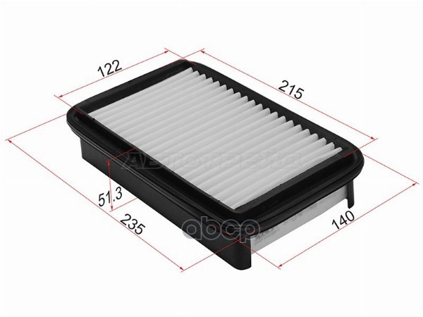 Фильтр воздушный Suzuki Jimny 98-12 / Carry Van 99-05 Sat арт. ST-13780-77A00