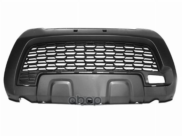 Решетка в бампер Renault Duster 15-21 (Комплектация под буксировочный крюк) Sat арт. ST-RND1-000G-D0