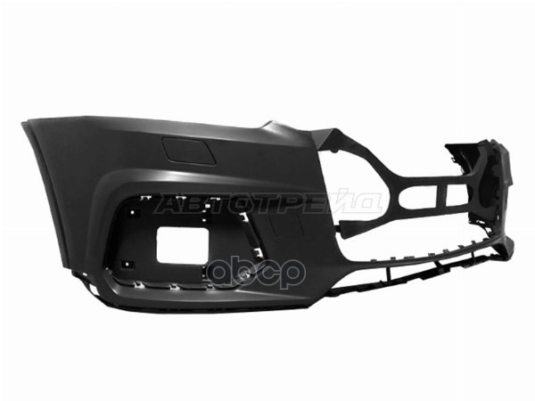 Бампер передний Audi Q3 14-19 (Под омыватели фар/ Под ПТФ/ С отверстием под крюк) Sat арт. ST-AUQ3-000-A0