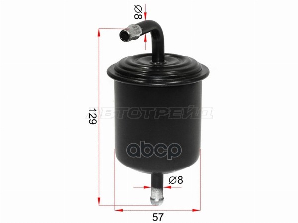 Фильтр топливный Nissan Patrol 87-10 / Infiniti G20 99-02 Sat арт. ST-16400-53JX0