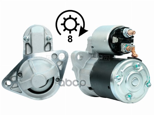 Стартер Suzuki Grand Vitara 05-16 / SX4 06-16 (1,4 kW/ Z=8) Sat арт. ST-31100-78K00