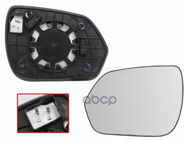 Полотно зеркала Kia Seltos 19-22 (Слева) Sat арт. ST-20S5-940G-2