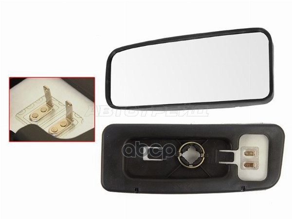 Полотно зеркала Mercedes-Benz Sprinter 06-18 (Слева/ Обогрев/ малое (круглое крепление)) Sat арт. ST-MDS2-940G-B2